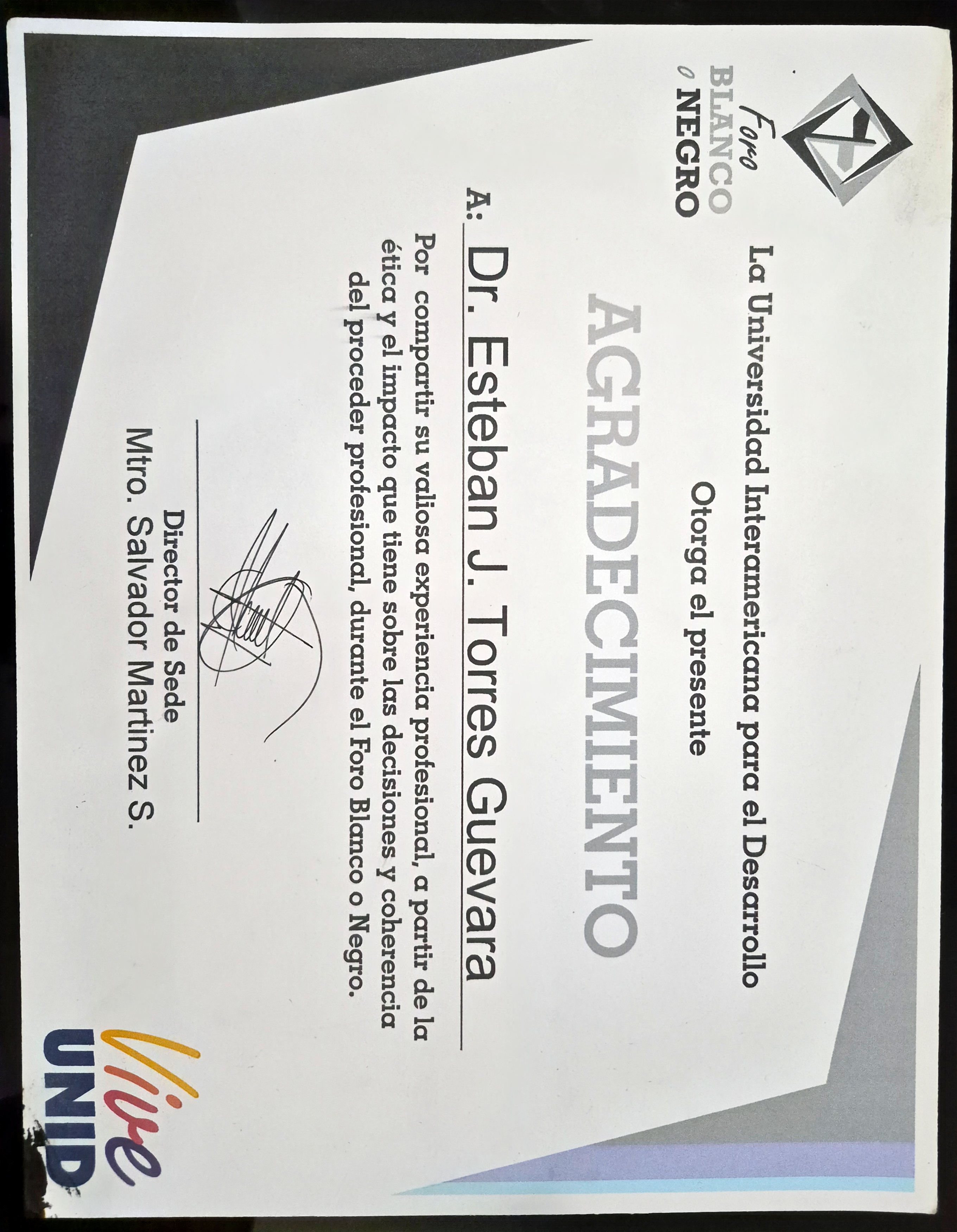 Certificación CONAMEU No. 1426
